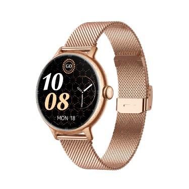 KW60A  1.19'' Lady Classic Style Smartwatch Women's Health Smart Watch IP68 Waterproof GPS Sports Lady Smartwatch