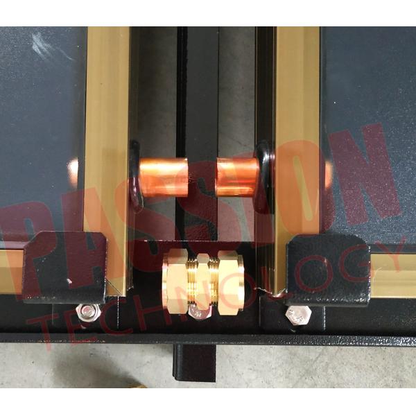 нагреватель воды плоской плиты ванной комнаты 300Л 250Л солнечный термальный, голубой Титанюм солнечный коллектор