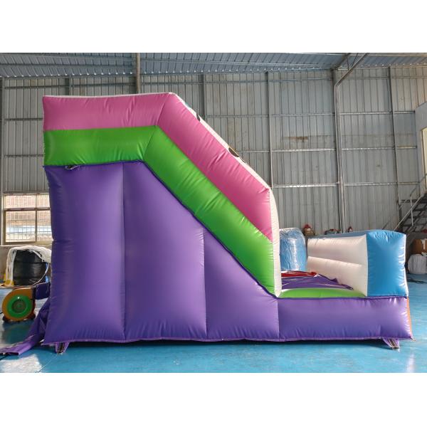 Commercial 0.55 Pvc Digital Printing Inflatable Dry Slide Mickey Mouse Cartoon Inflatable Castle For Outdoor For Kids