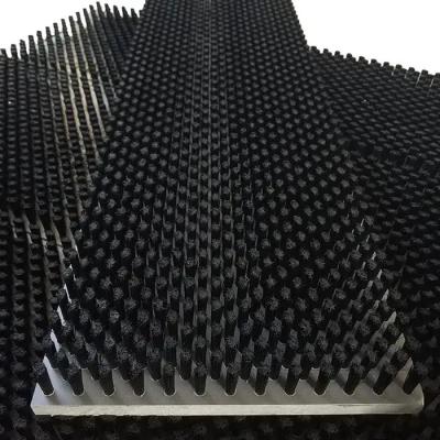 Custom Industrial PVC HDPE Base Board Tufted Scrub Plate Cleaning Brush