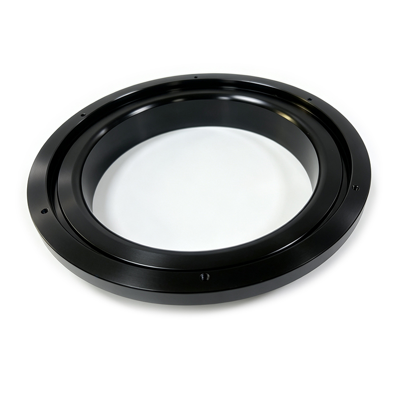 CNC Turned Service Aluminum Black Anodized | ChenRong