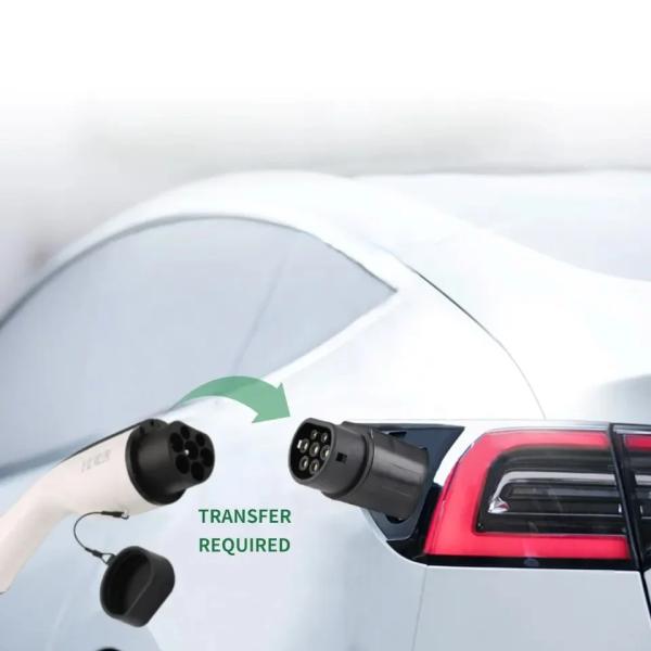 Type1 To GBT Adapter для зарядки электромобилей 220V 32A EV зарядный преобразователь