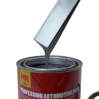 M136 1K Mediano Brillante Plata Pintura Automotriz Plata Metálico Pintura Automotriz Liso Finalización