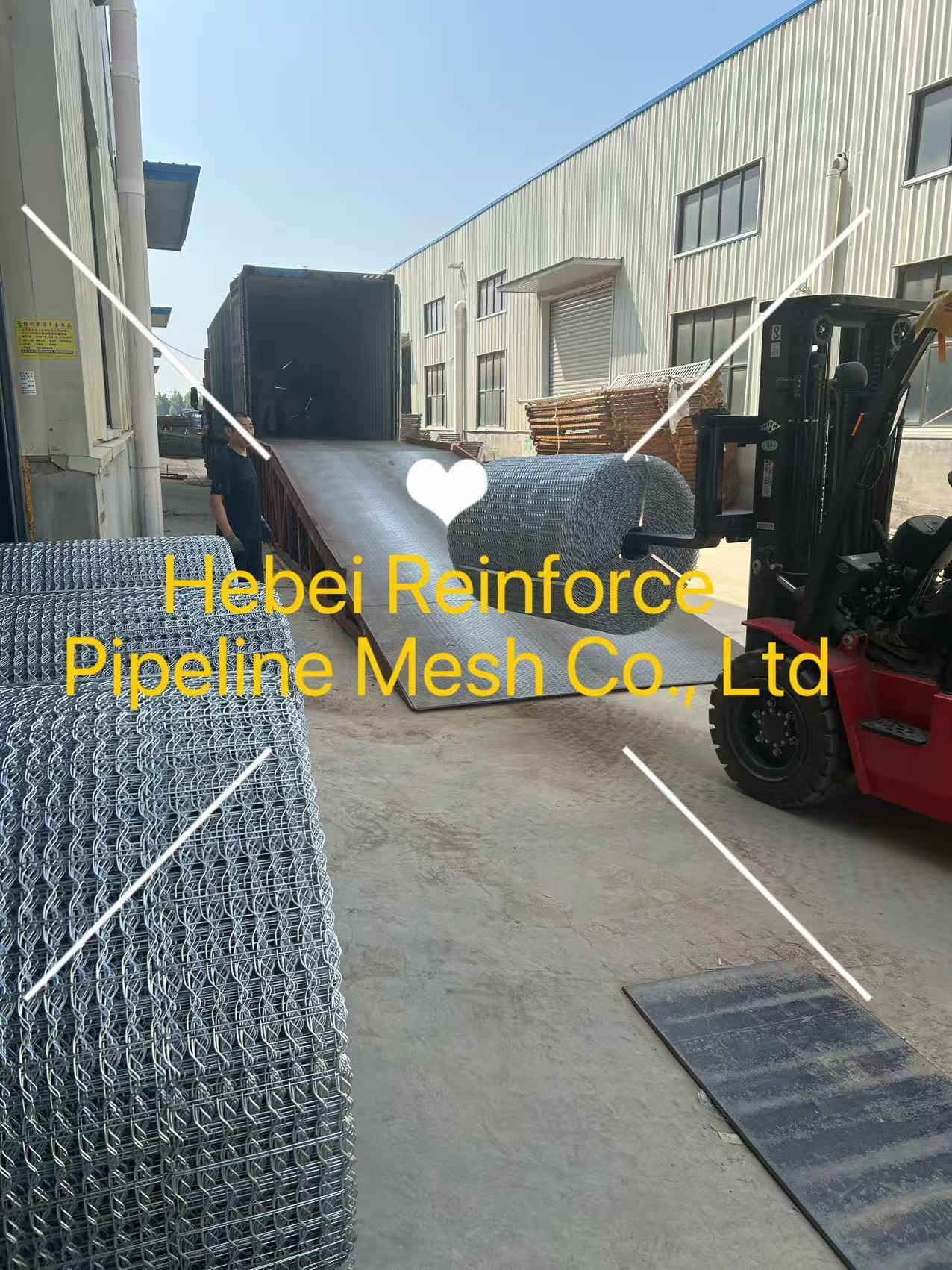 Subsea Force Reingrid Subsea Pipeline Reinforced Mesh