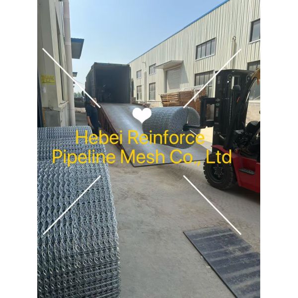 Wire Diameter 2.4mm CWC Pipeline Reinforced Mesh For Subsea Gas