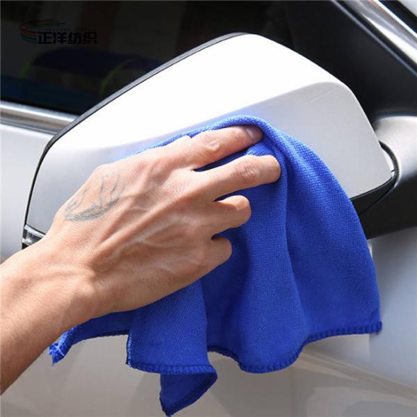 200gsm 40x40cm Light Weight Microfiber Universal Cleaning Cloth For Car Washing Cleaning