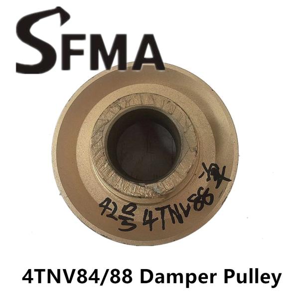 Corrosion Resistance Gloden Iron 4TNV88 Damper Pulley