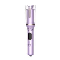 50W Curler automatique de cheveux PTC à chauffage rapide Tourmaline Ceramique baguette avec anti-étouffement Protection Timer Rappel