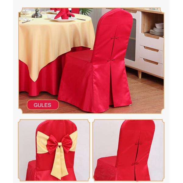Polyester Universal Hotel Dining Banquet Chair Covers