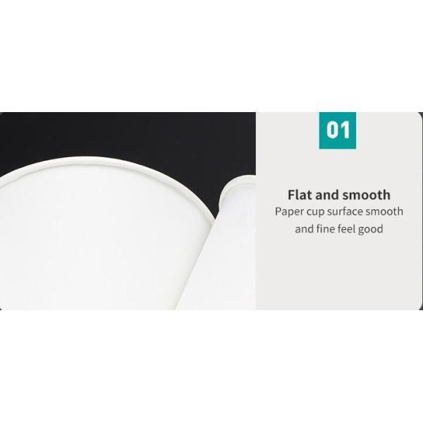Airport Hotel Super Market Essential Eco-friendly Paper Cone Cup with Tea Cup Design