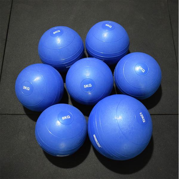 High Intensity Blue Heavy Slam Balls 3KG Bodysolid Strength Best Tools