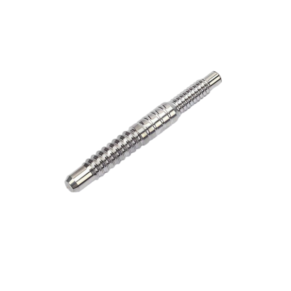 Custom CNC Aluminum & Stainless Steel Parts Ball Threading Pool Cue Joint Pin Screw Customized Zinc Drilling Accessory