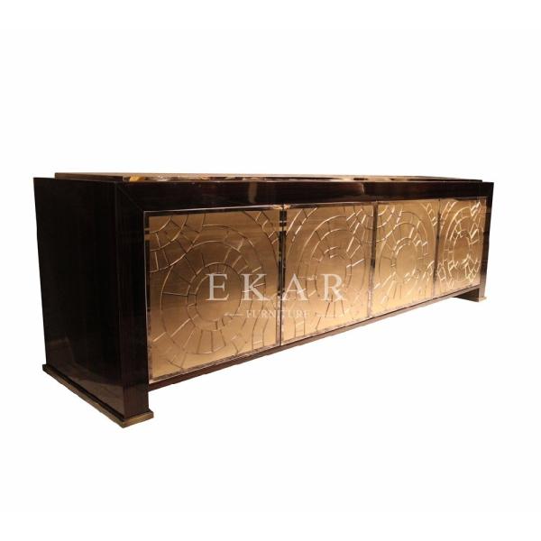 Living Room Simple Design Wood Cabinet Modern Tv Stand W009H12A