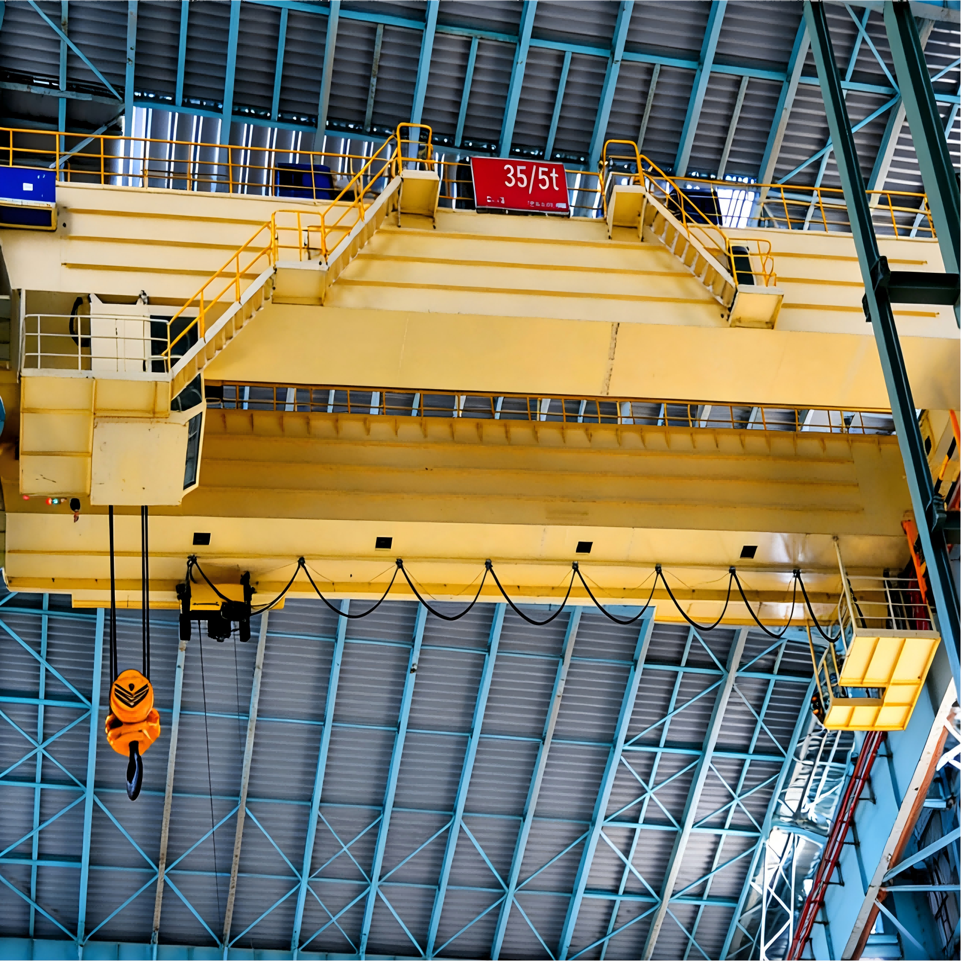 YZ Type 120t/35t 150t Casting Crane High Temperature Resistant Metallurgical Foundry Overhead Crane  for Steel Mill