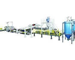 Suitcase Decorative PMMA Sheet Extrusion Line full automatic