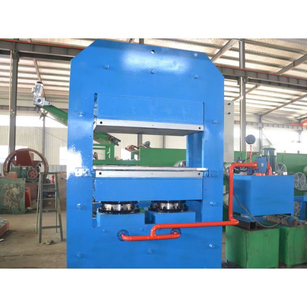 Frame Type Rubber Vulcanizing Machine with 8.00 MN Total Pressure 800mm Daylight and 16.5 KW Main Motor Power