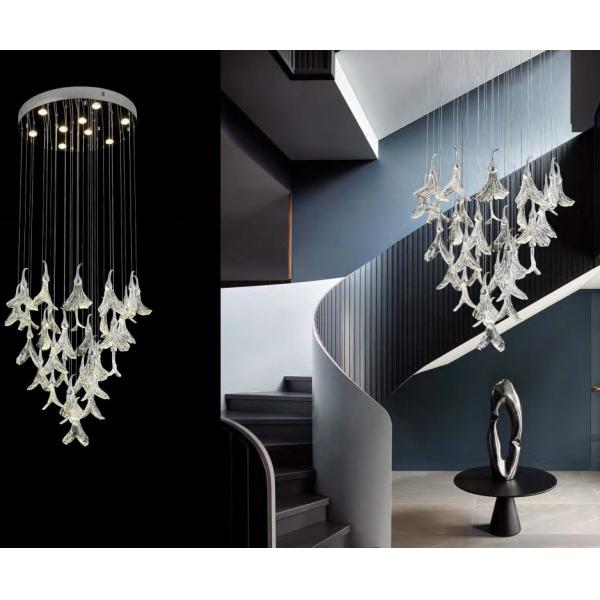 OEM ODM Современные высокие потолки люстры для высококлассных коммерческих мест