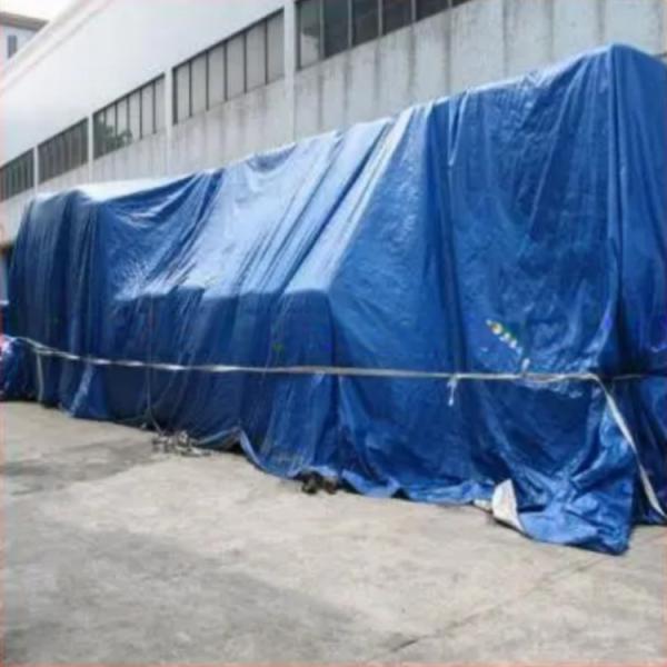 Waterproof Tarpaulin Heavy Duty Camping Sheet with PE Coated Ground Density 6*6-16*16