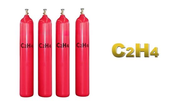 China Wholesale High Purity  Electronic Grade Gas Cylinder C2h4 Gas Ethylene