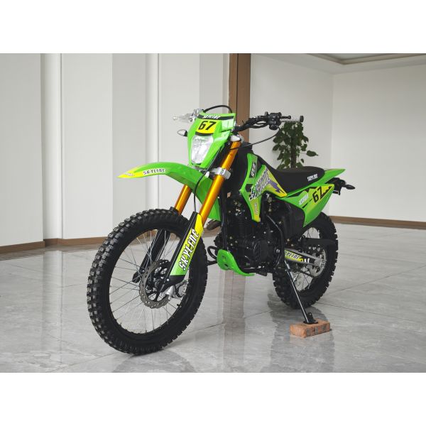 Road Legal 300CC Engine Four Stroke Enduro Motorcycle With Inverted Front Shock Absorber