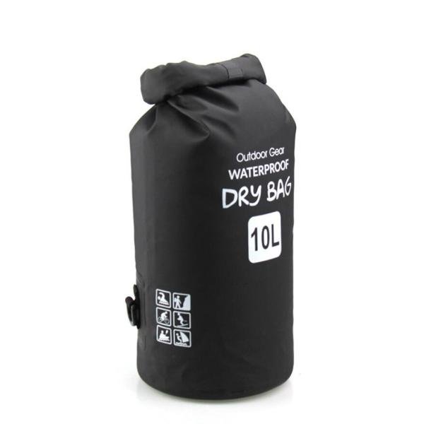 10l PVC Beach Bag For Camping Water Resistant Customized Logo Various Color