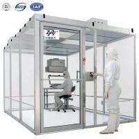GMP Modular Clean Room Booth ISO 5 6 7 8 Fluxo laminar livre de poeira