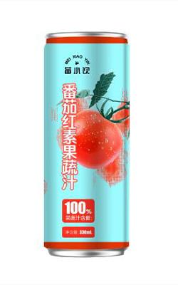 Nutrient Rich Tomato Juice 330ml aluminum cans with 12.4g Carbohydrates Energizing and Sodium Light 220 KJ Per 100ml