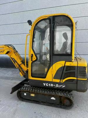Yuchai 18 Mini Used Excavator Second Hand Digging Machine with Kubota Engine