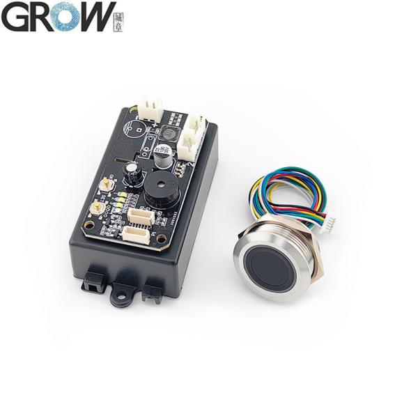 KS220-S+R558 DC12V Panel de control de huellas dactilares 2 relés Función de administrador/usuario Autobloqueo/Jog/Modo de encendido
