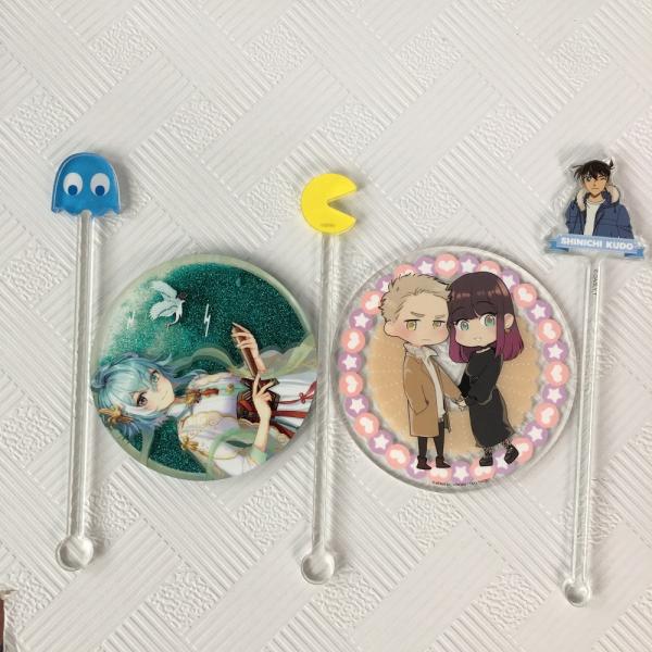 Customized Acrylic Coaster with Anime figure/star/Cartoon figure/Company Logo Printed