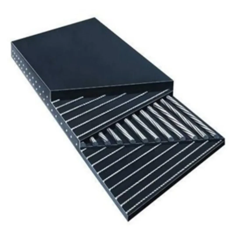 OEM Steel Cord Rubber Conveyor Belt 10Mpa - 25Mpa Heavy Duty Rubber Conveyor Belt