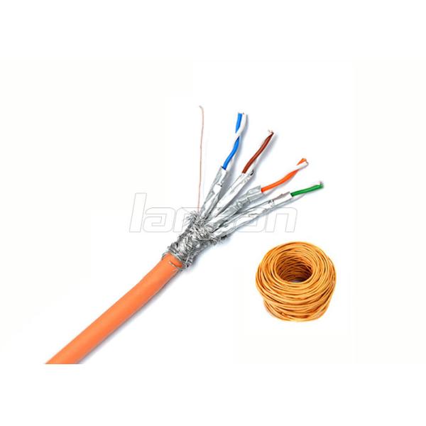 Кот 7 верхнего сегмента защищал кабель, кабель SFTP Cat7 кабель LAN LSZH 10 локальных сетей гигабита