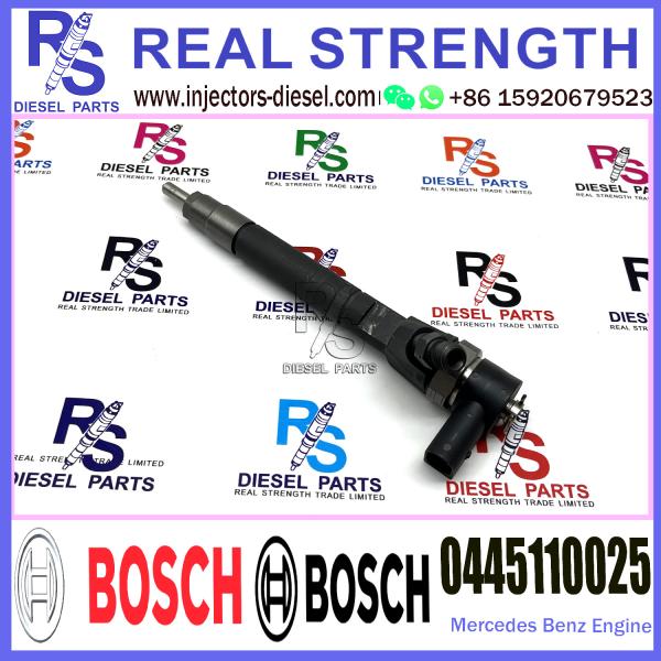 Diesel Fuel Common Rail Injector 0445110025 A6110700687 A611070068738 For Mercedes-Benz 2.0CDi/2.2CDi/2.7CDi Engine