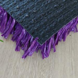 Customized Tennis Artificial Turf Multi Functional Purple Color 25mm Pile Height