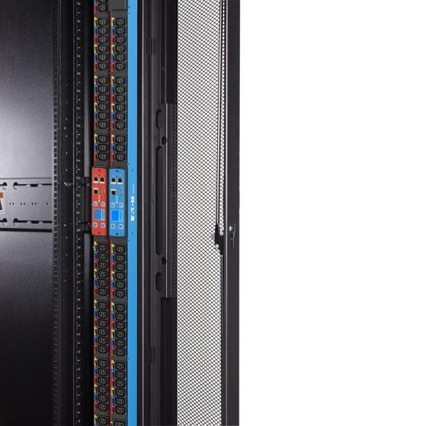 16A Derated AMP 1U PDU For Power Data Center EATON EFLXB00H FLEXPDU BASIC C14 10A 1P 8XC13