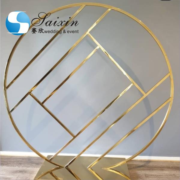 Горячая продажа новый дизайн 3 шт. набор белого акрилового фона для украшения свадебной сцены