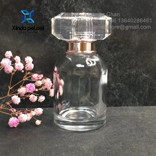 Fábrica por atacado Custom Eco Friendly Transparente Acrílico Cap Magnético Perfumado Para Venda