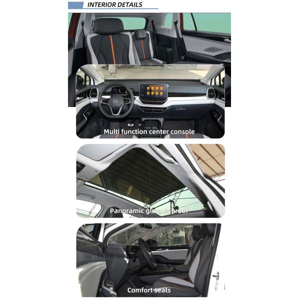 7 seats EV Car VW ID6 pure+/Pro Wholesale price sales  Low used car price New energy vehicles 0km new car In stock