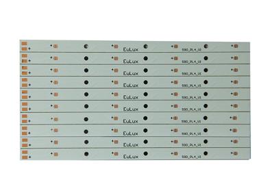 2W/m.K Aluminum LED 2mm Metal Core PCB