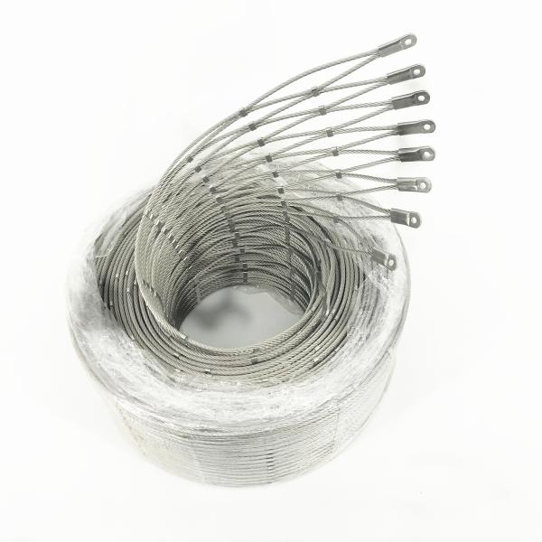 Custom X Tend Cable Mesh Ferrule Type 316 Stainless Steel Weld Mesh