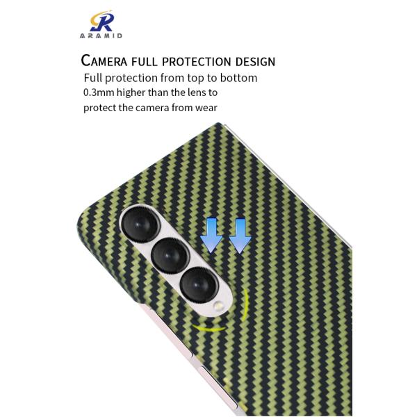 Samsung z складывает случай 3 Aramid