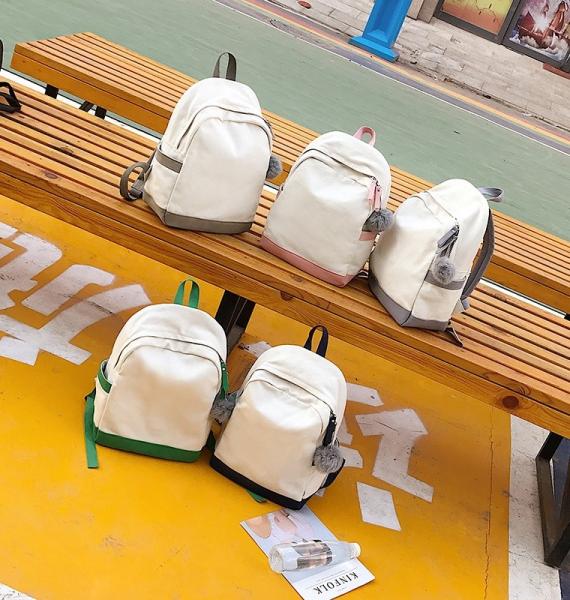 2018 high quality street tide brand fashion backpack Simple hundred lap school bags
