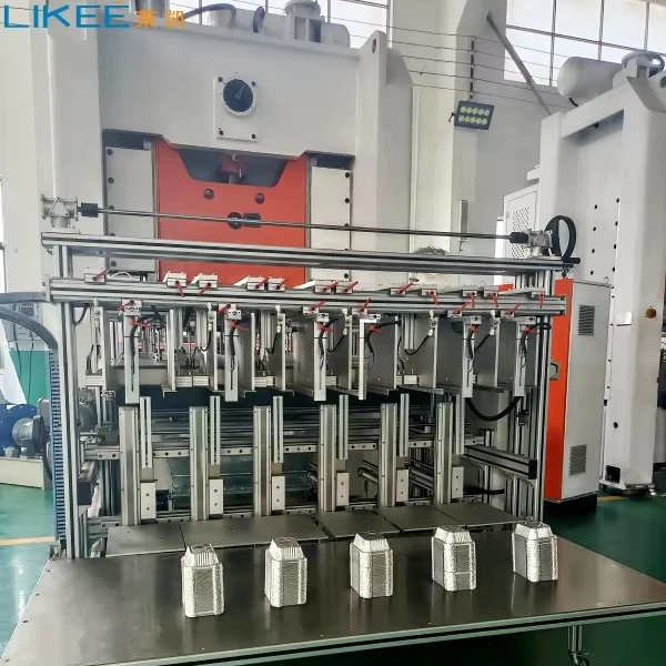T130 Aluminum Foil Tray Machine Food Packaging Alloy 8011 Disposable Foil Pan