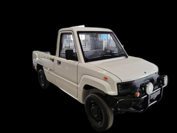LHD 50KM/H Electric Mini Pickup Truck Pure Battery Powered Long Range