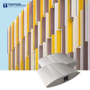 Customizable Aluminum Sun Louver For Building Exterior Decoration