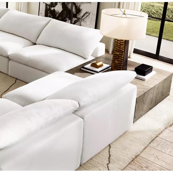 Modern Sintered Stone Top Coffee Table Furniture 450mm For Living Room