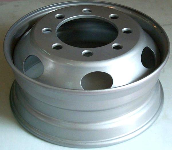 Customizable  China Steel Wheel : 22.5*8.25  Steel Rim Wheel and Tubeless Wheel   Customizable
