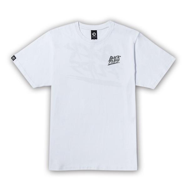 Men's Plus Size 100% Cotton Short Sleeve Polo Tshirt with Custom Print in Soft White