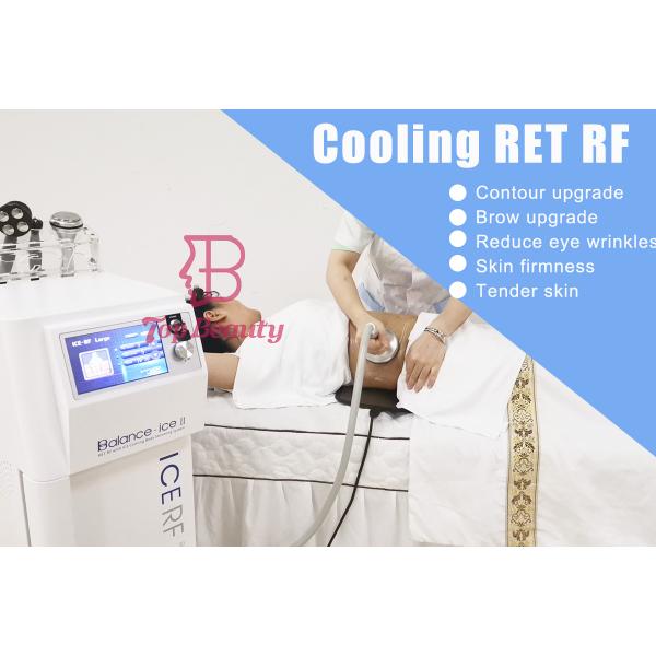 Ice Ret Cet Rf Skin Tightening Face Lift Machine Stationary
