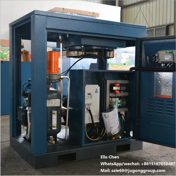 High Efficiency 11kw 15hp Permanent Magnetic VSD Industrial Screw Air Compressor Manufacturers For Furniture Factory